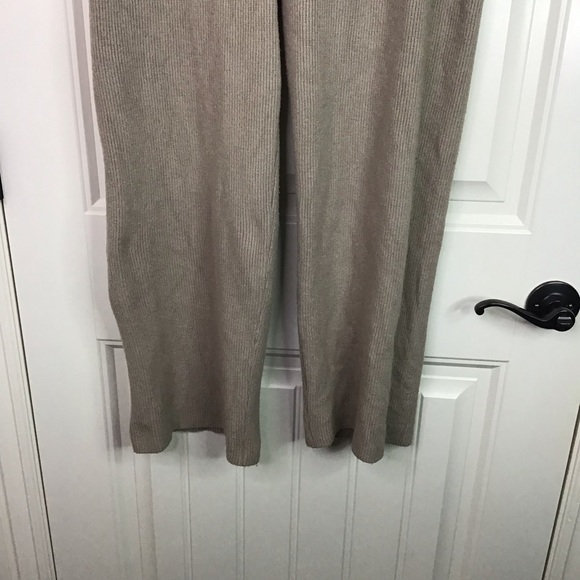 Figs Loungewear Ribbed Knit Pants in Latte Size Small. - Picture 5 of 10